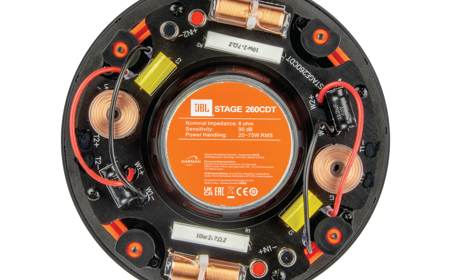 Stage 260CDT | 2-way 6.5in (166mm) Dual Tweeter In-Ceiling Loudspeaker